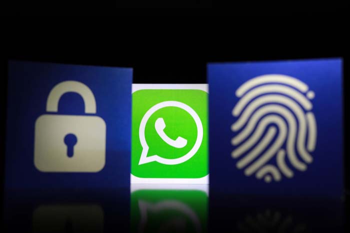 Bloqueo de WhatsApp con huella dactilar