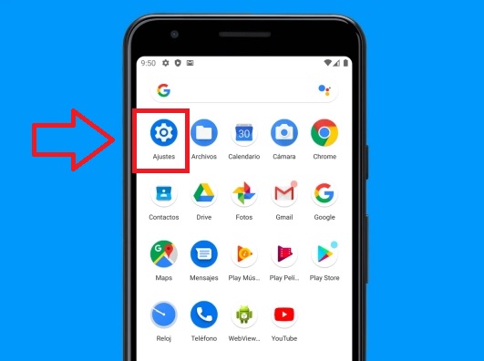 Ajustes en Android