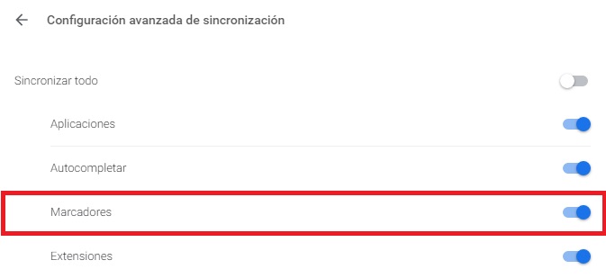 Cómo guardar los marcadores de Chrome