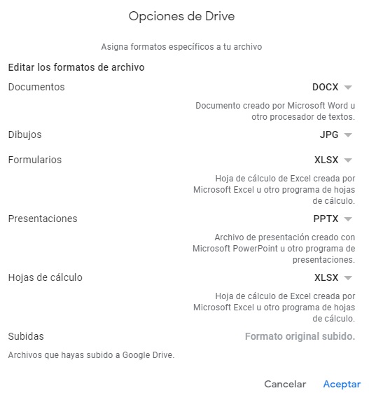 Google Drive: Cómo crear y descargar una copia de seguridad