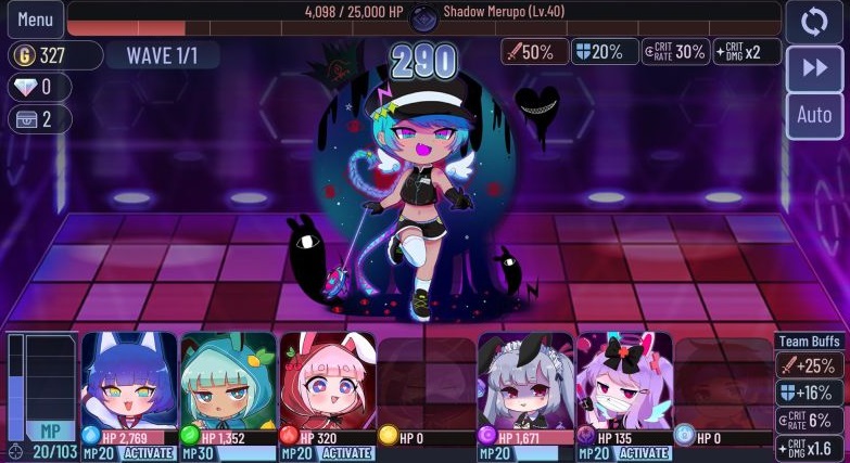 Batalla del Modo Historia de Gacha Club