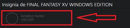 Insignias en Steam