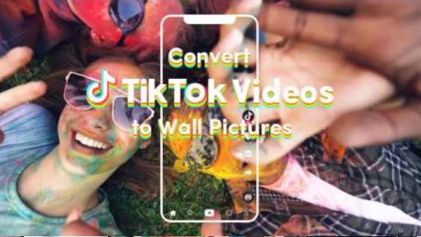 Tik Tok Wall Picture