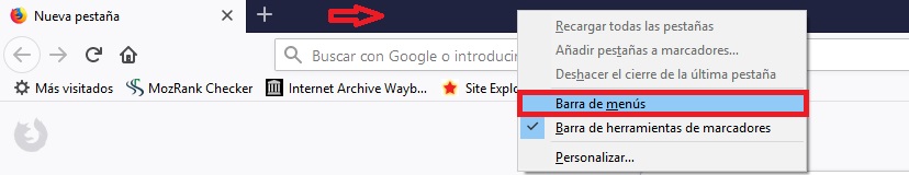 Cómo importar los marcadores de Firefox