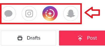 Compartir Tik Tok en Instagram