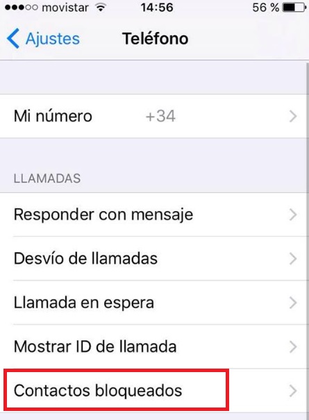 Cómo bloquear un número de teléfono con tu iPhone