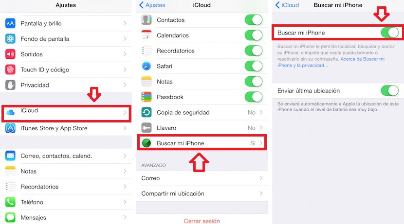 Cómo desactivar Buscar mi iPhone