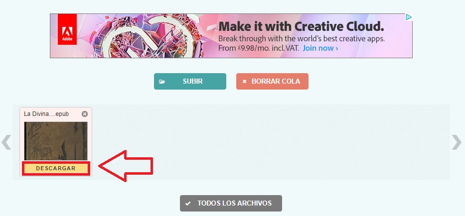 Cómo convertir un archivo EPUB a PDF