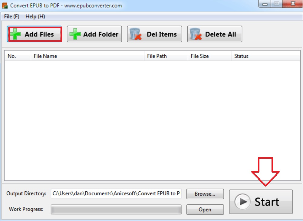 Cómo convertir un archivo EPUB a PDF