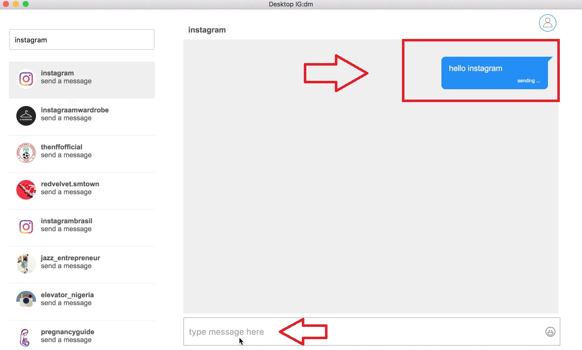 Cómo enviar y recibir mensajes de Instagram Direct desde tu PC