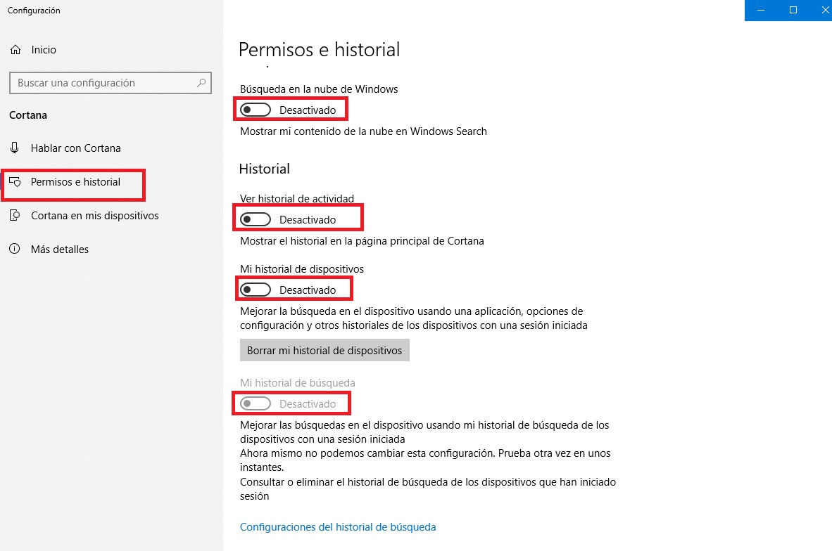Windows 10: Cómo desactivar a Cortana