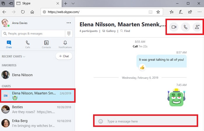 Skype Web: Chatea y haz videollamadas gratis sin descargar nada