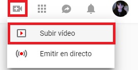 Cómo subir un vídeo a YouTube