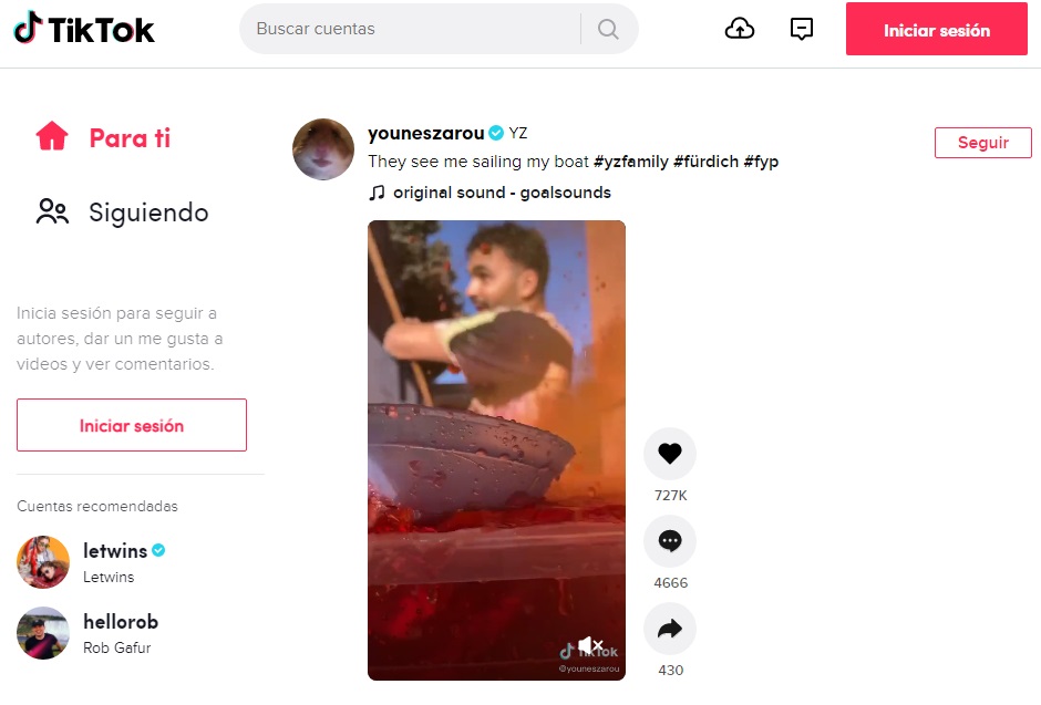 Tendencias en TikTok