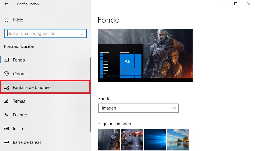 Cómo activar el salvapantallas: Windows 10