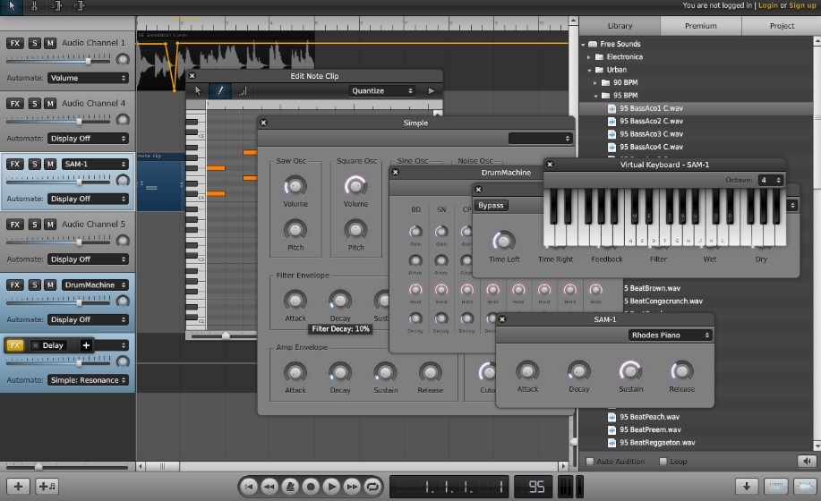 Garageband: 5 alternativas gratis para PC