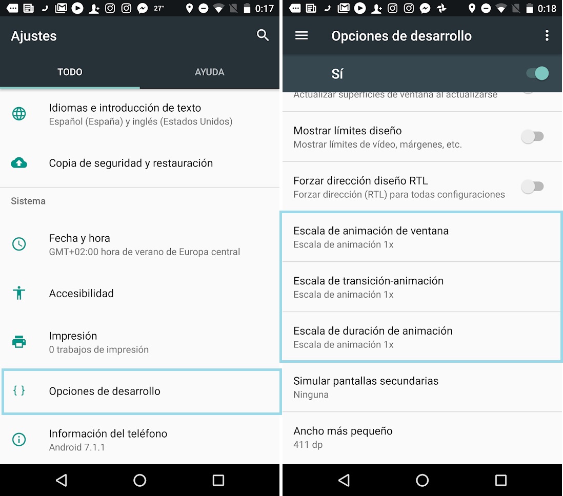 5 ajustes rápidos para acelerar tu smartphone