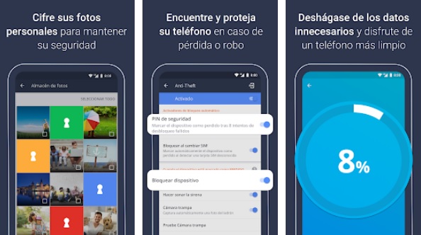 Interfaz de AVG Antivirus Gratis