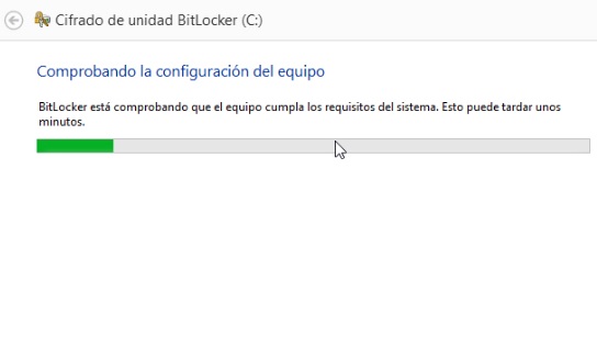 Cómo activar bitlocker en Windows 10