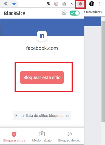 Cómo bloquear una página en Google Chrome