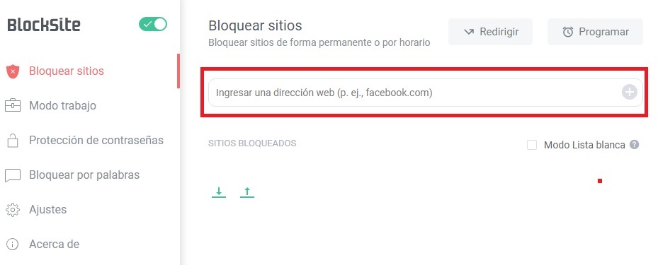 Cómo bloquear una página en Google Chrome