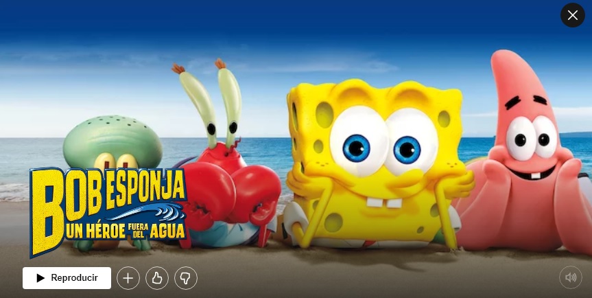 Bob Esponja: Un Héroe Fuera del Agua