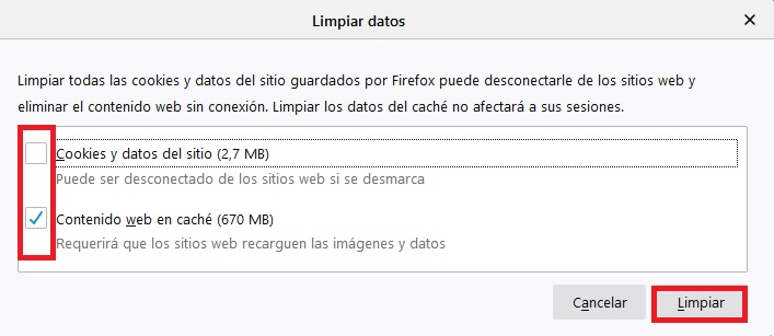 Cómo borrar la caché de Firefox y acelerar su rendimiento