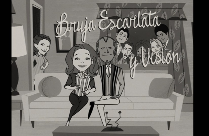 Homenaje a Embrujada de Bruja Escarlata y Visión