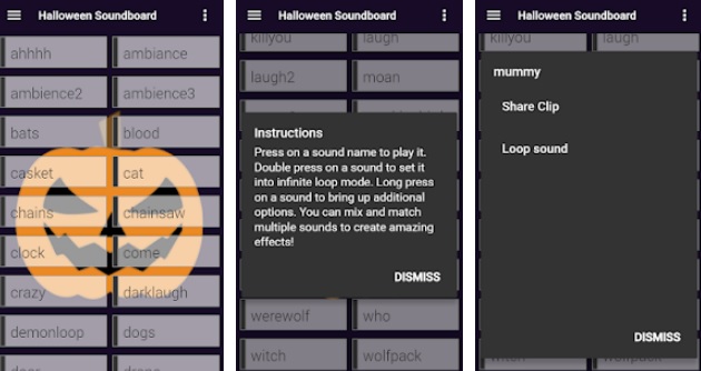 Caja de resonancia de Halloween