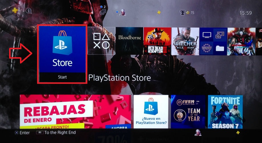 Cómo canjear un código de PS4
