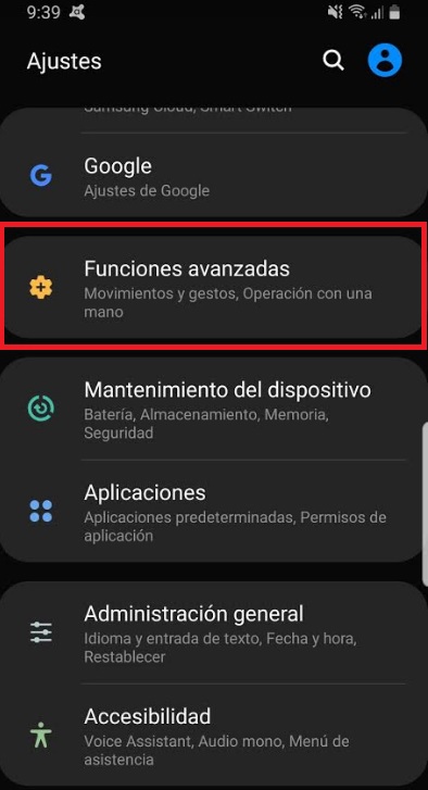 Samsung Galaxy: Cómo hacer una captura de pantalla con gestos