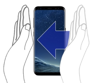 Samsung Galaxy: Cómo hacer una captura de pantalla con gestos