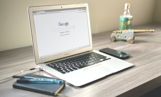 Portátil con Chrome