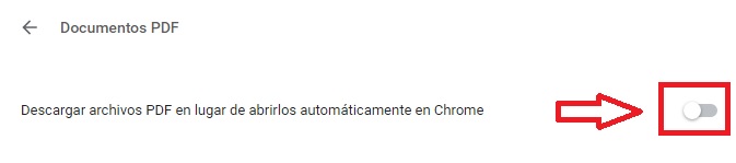 Cómo activar y desactivar Chrome PDF Viewer
