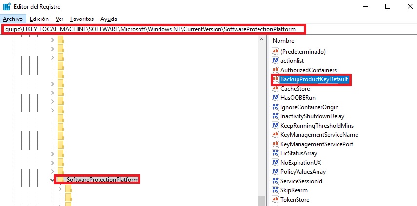 Cómo encontrar la clave para activar Windows 10
