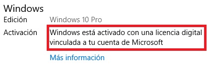 Cómo activar Windows 10