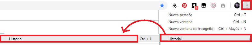 Cómo borrar tu historial de navegación