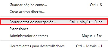 Cómo borrar tu historial de navegación
