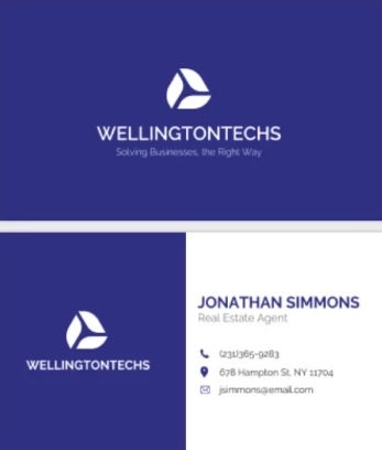 Plantilla Corporate Business Card