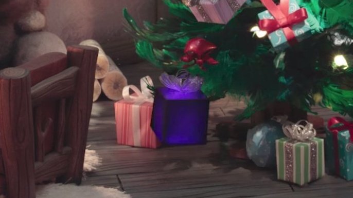 Cubo Kevin easter egg Navidad Fortnite