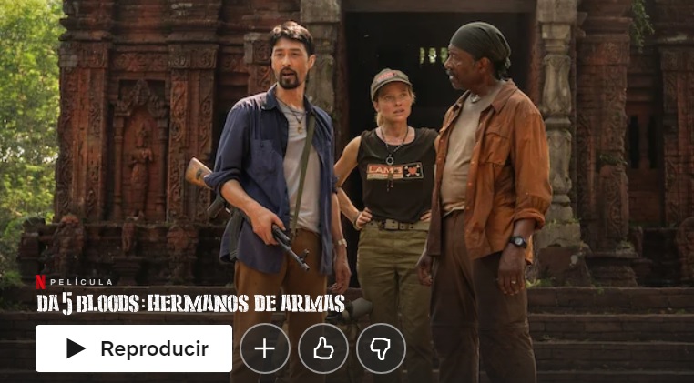 Da 5 Bloods: Hermanos de Armas en Netflix
