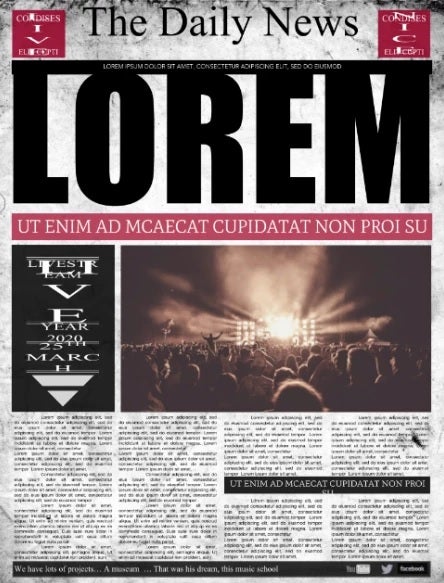 Plantilla Daily News