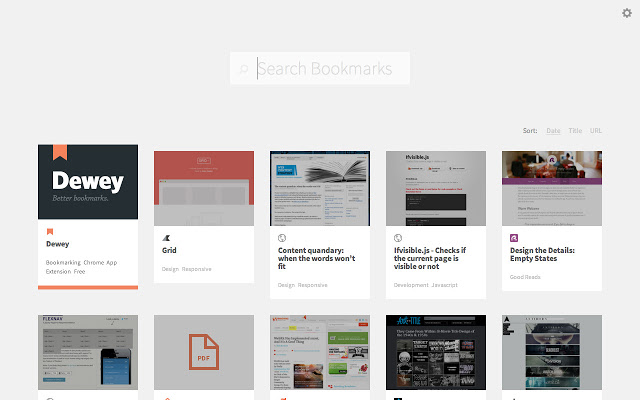 Dewey Bookmarks
