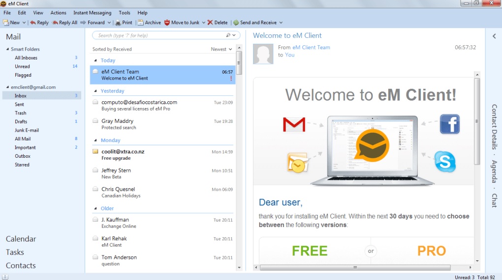 5 clientes de correo electrónico gratis que no puedes dejar pasar