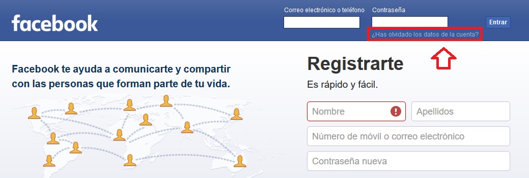 Cómo entrar en Facebook sin necesidad de contraseña