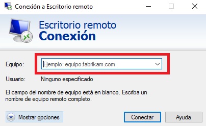 Cómo utilizar la función Escritorio Remoto: Windows 10
