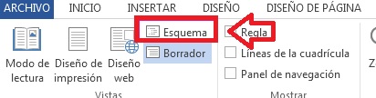 Cómo hacer esquemas en Word