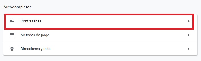 Chrome: Cómo exportar tus contraseñas guardadas