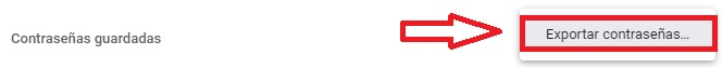 Chrome: Cómo exportar tus contraseñas guardadas