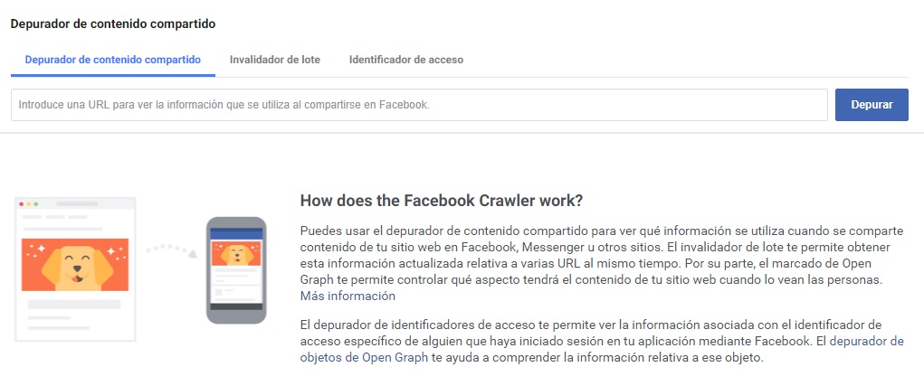 Facebook Debugger: Cómo limpiar la caché para arreglar las imágenes y el contenido compartido